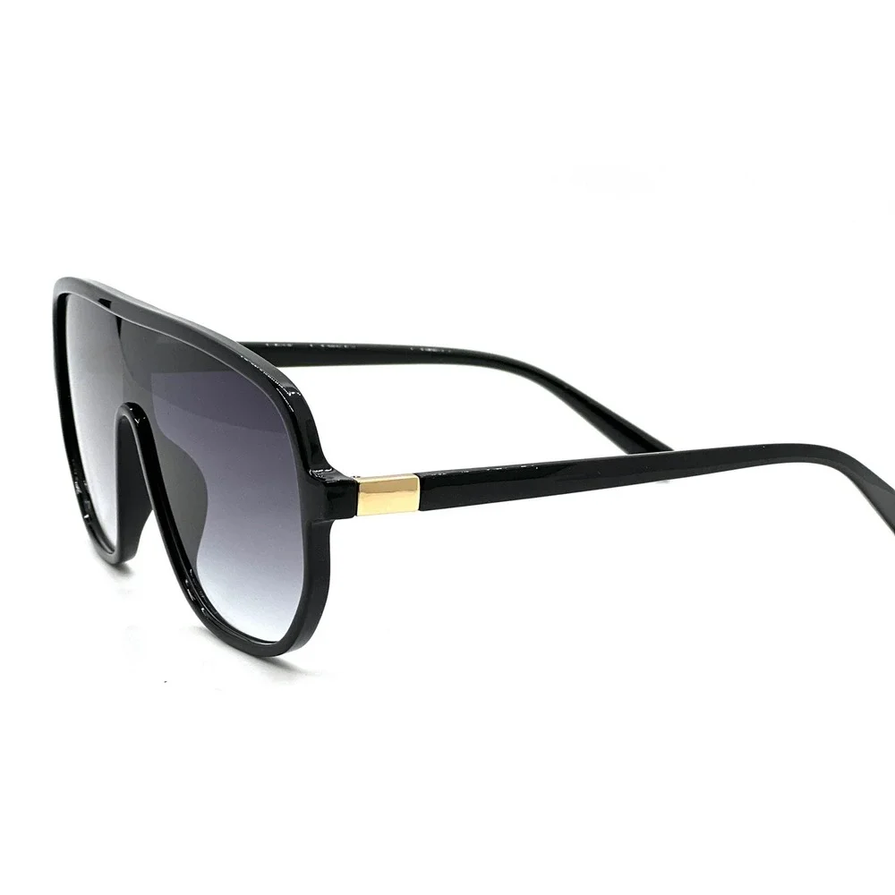 Mens Black Lens Outfit Shield‎ Sunglasses Driving Sun Protection Lentes 2026 New